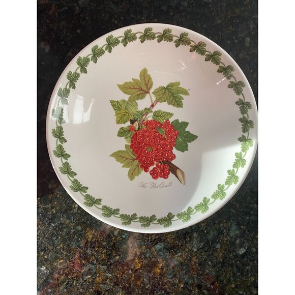 Portmeirion Soup Bowl, Pomona Pattern, The Goddess of Fruit,  The Red Currant - Picture 1 of 6